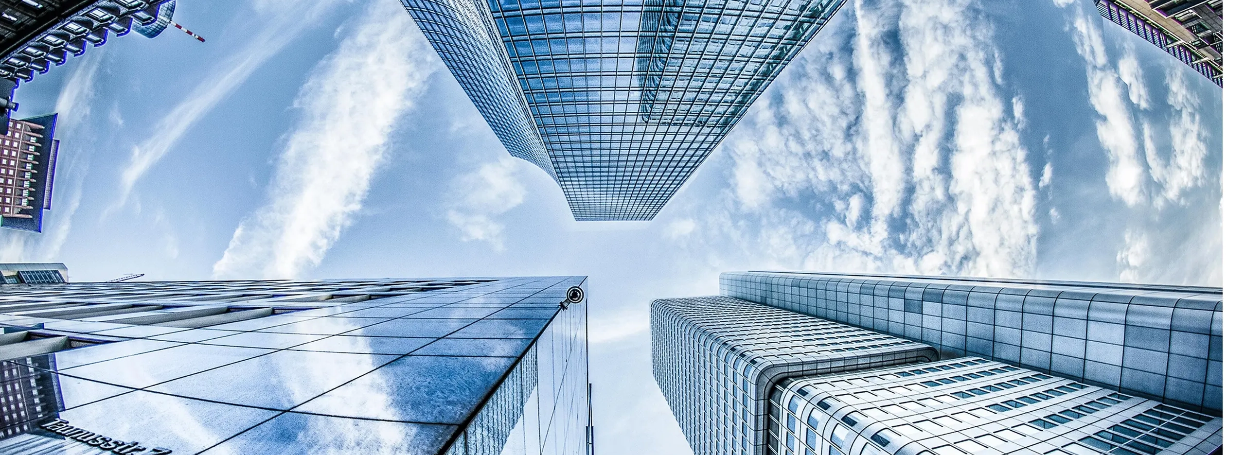 Modern construction skyline